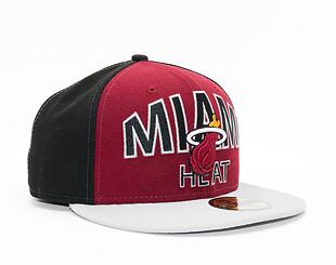 Kšiltovka New Era 59FIFTY Word Ark Miami Heat Team Color