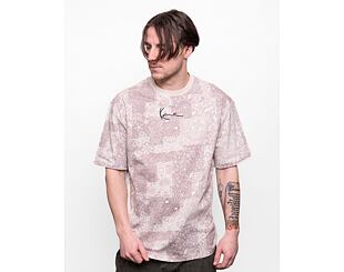 Triko Karl Kani Small Signature Paisley Tee light sand/taupe/white
