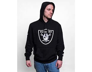 Mikina s kapucí New Era Essential NFL Team Logo Pull-Over Hood Oakland Raiders Black