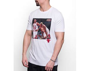 Triko Mitchell & Ness NBA Player Photo Tee Chicago Bulls White