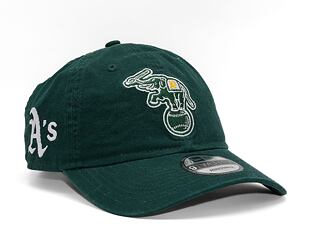 Kšiltovka New Era 9TWENTY MLB Team Patch Oakland Athletics Dark Green