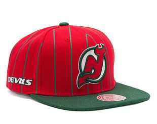 Kšiltovka Mitchell & Ness NHL TEAM PIN SNAPBACK DEVILS Red