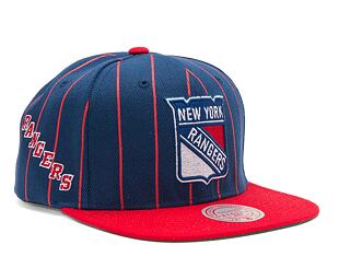 Kšiltovka Mitchell & Ness NHL TEAM PIN SNAPBACK RANGERS Blue