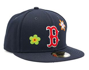 Kšiltovka New Era 59FIFTY MLB Floral Boston Red Sox Navy