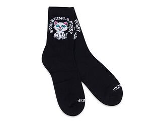 Ponožky RIP N DIP Stop Being A Pussy Mid Socks RND10020 Black
