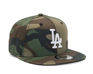 Kšiltovka New Era 9FIFTY MLB Team Camo Los Angeles Dodgers Woodland Camo