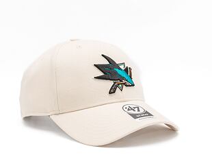 Kšiltovka '47 Brand NHL San Jose Sharks '47 MVP Snapback Natural