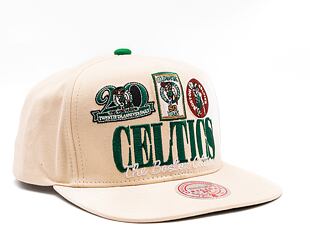Kšiltovka Mitchell & Ness NBA Reframe Retro Snapback Hwc Boston Celtics Off White