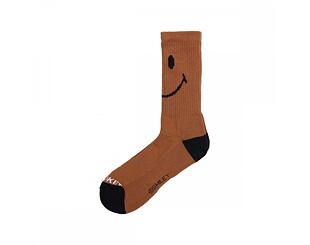 Ponožky Market Smiley Oversized Socks Rust