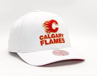 Kšiltovka Mitchell & Ness NHL All In Pro Snapback Flames White