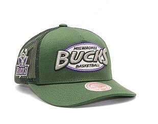 Kšiltovka Mitchell & Ness NBA Team Seal Trucker HWC Bucks Green