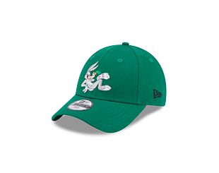 Dětská Kšiltovka New Era 9FORTY Kids Looney Tunes Bugs Bunny Kelly Green / Gray