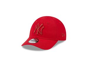 Dětská Kšiltovka New Era 9FORTY Kids MLB League Essential New York Yankees Scarlet / Red