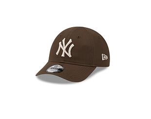 Dětská Kšiltovka New Era 9FORTY Kids MLB League Essential New York Yankees Walnut / Stone