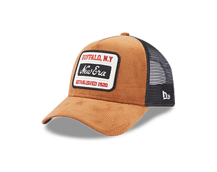Kšiltovka New Era 9FORTY A-Frame Trucker Cord Trucker Toasted Peanut / Black