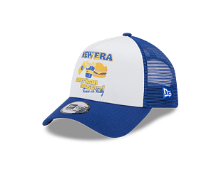 Kšiltovka New Era 9FORTY A-Frame Trucker Food White / Royal Blue