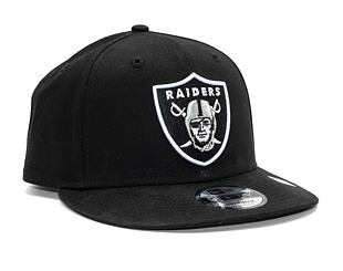 Kšiltovka New Era 9FIFTY NFL Black & White Las Vegas Raiders Snapback Black/Team Color