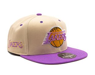 Kšiltovka Mitchell & Ness NBA Los Angeles Lakers Hop On Fitted off white