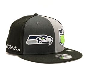 Kšiltovka New Era 9FIFTY NFL Sideline 23 Seattle Seahawks Graphite