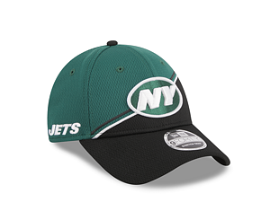 Kšiltovka New Era 9FORTY Stretch-Snap NFL Sideline 23 New York Jets Team Colors