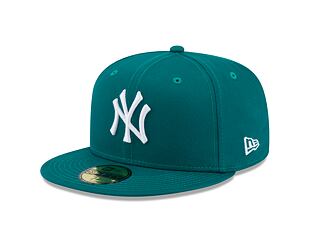 Kšiltovka New Era 59FIFTY MLB League Essential 5 New York Yankees Malachite / White