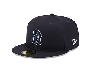 Kšiltovka New Era 59FIFTY MLB Team Outline 5 New York Yankees Navy / White