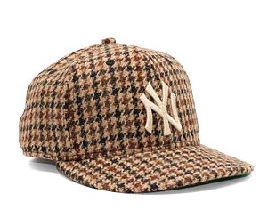 Kšiltovka New Era 59FIFTY MLB Harris Tweed New York Yankees Brown