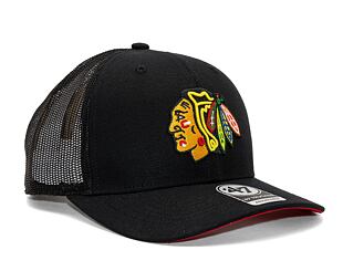 Kšiltovka '47 Brand NHL Chicago Blackhawks Black Ballpark '47 TRUCKER
