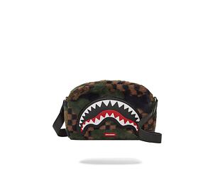 Taška Sprayground Green 3Am Fur Brick Sling