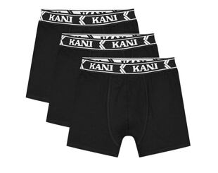 Trenýrky Karl Kani - Retro Tape 3-Pack Boxer Briefs - Black