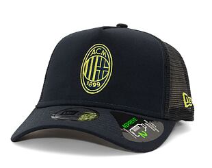 Kšiltovka New Era 9FORTY A-Frame Trucker Seasonal Pop AC Milan - Navy / Cyber Green