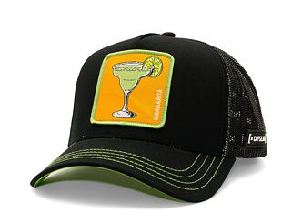 Kšiltovka Capslab Trucker - Margarita - Black / Orange