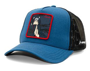 Kšiltovka Capslab Naruto Trucker - Itachi - Royal Blue / Black