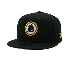 Kšiltovka New Era - 9FIFTY Lupetto AS Roma - Black