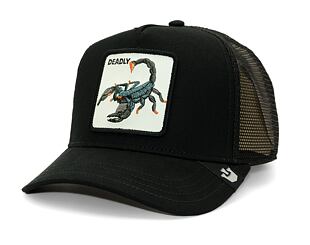 Kšiltovka Goorin - Trucker - The Deadliest Scorpion - Black