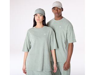 Triko New Era - Towelling Oversized Tee - Mint Green
