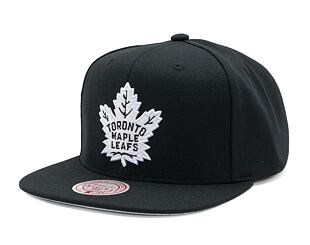 Kšiltovka Mitchell & Ness - Toronto Maple Leafs - Evergreen Black White Snapback - Black