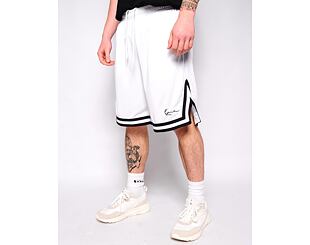 Kraťasy Karl Kani - Signature Mesh Shorts - White/Black
