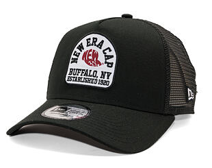 Kšiltovka New Era - Branded Buffalo Patch 9FORTY Trucker - Black