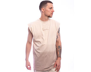 Triko Bez Rukávů - Signature Gradient Sleeveless T-Shirt - Beige