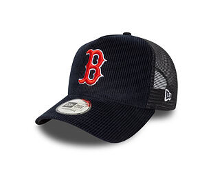 Kšiltovka New Era - MLB Seasonal Cord 9FORTY Trucker - Boston Red Sox - Navy