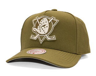 Kšiltovka Mitchell & Ness - NHL Fashion Basic Pro Vntg - Anaheim Ducks - Olive