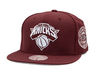 Kšiltovka Mitchell & Ness - NBA Fashion Basic Snapback - New York Knicks - Dark Purple
