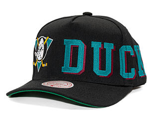 Kšiltovka Mitchell & Ness - NHL Busted Pro Vntg - Anaheim Ducks - Black
