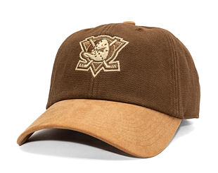 Kšiltovka Mitchell & Ness - NHL Lux Chain Vntg - Anaheim Ducks - Brown