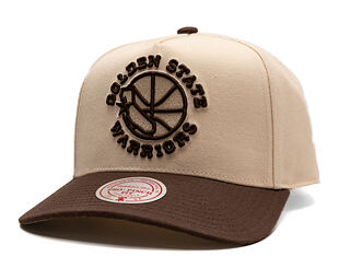 Kšiltovka Mitchell & Ness - NBA Fashion Basic 2T Pro - Golden State Warriors - Cream