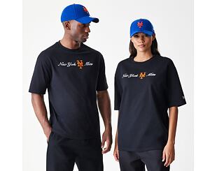 Triko New Era - MLB Graphic Oversized Tee - NY Mets - Black