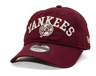 Dětská Kšiltovka New Era - MLB College 9TWENTY - NY Yankees - Burgundy