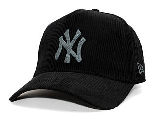 Kšiltovka New Era - MLB Cord 9FORTY A-Frame - NY Yankees - Black