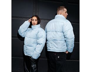 Péřová bunda Karl Kani - Small Signature Embossed Logo Puffer Jacket - Blue